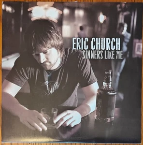 Sinners Like Me by Eric Church Vinyl, Black 2013 Press Ex/VG(+) - Picture 1 of 4