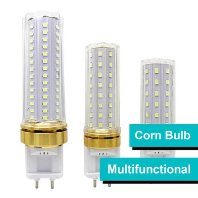 Energy Saving G12 LED Corn Light 10W 15W 20W SMD Bulb 220V 110V Clear PC Shell - Image 1 of 4