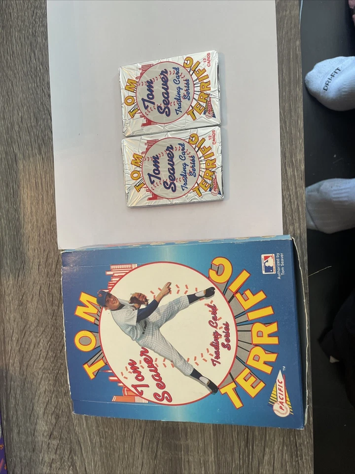 Pacific Tom Terrific Seaver 1992 24 tarjetas, 2 paquetes sellados ⚾️ béisbol MLB Foto 1 de 1