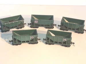 Roundhouse Hopper wagons x 5. Undecorated. Good condition. No Box. HO Scale - Picture 1 of 17