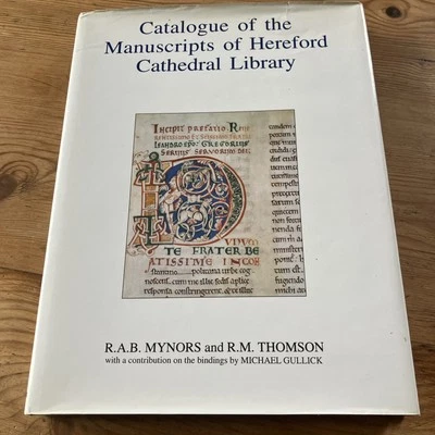 Catalogue of the Manuscripts of Hereford Cathedral Library - 9780859913904 - Image 1 of 4