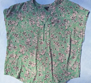 Torrid Floral Sleeveless Top Blouse Womens Plus Size 3 - Picture 1 of 5