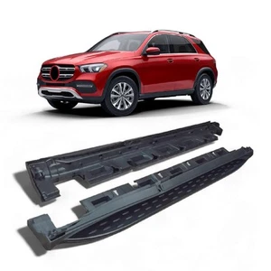 OE STYLE RUNNING BOARDS/ SIDE STEPS - IN BLACK FOR MERCEDES GLE COUPE C292 2015+ - Picture 1 of 7