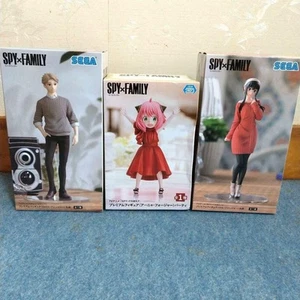 Unopened Sega SPY×FAMILY Super Premium Figures 3 pieces Anya Yor Lloyd - Picture 1 of 6