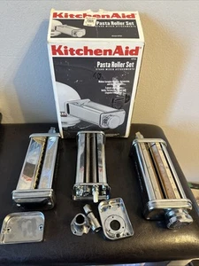 KitchenAid 3 Piece Pasta Roller & Cutter Set Stand Mixer Attachments -READ - Picture 1 of 20