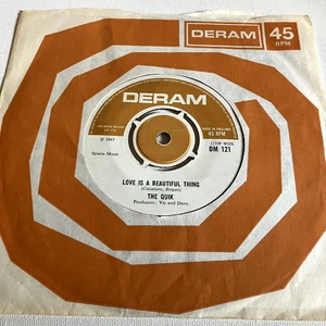 The Quik Love Is A Beautiful Thing UK Deram DM 121 1967 original 7" 45 EX+ - Picture 1 of 4