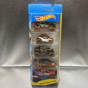 Hot Wheels Desert Force 5-pack Off Road NEW Diecast Toy Car - Picture 1 of 3