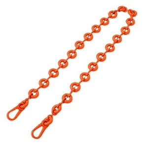 Free   LOEWE Donut Chain Strap Orange Shoulder Strap C564T07X01 Back Fashionable - Picture 1 of 6