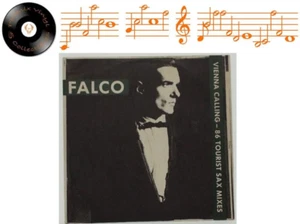 Falco Vienna Calling 86 Tourist Sax Mixes 12” Single White Vinyl A1 B1 Pres - EX - Bild 1 von 4