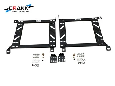 2x Crank Motorsport Seat Adapter Rail  BMW E82 E90 E60  RECARO SPARCO - Image 1 of 4