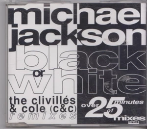 MICHAEL JACKSON - BLACK OR WHITE - CLIVILLES & COLE MIXES 25 MINUTES OF MIXES - Picture 1 of 1