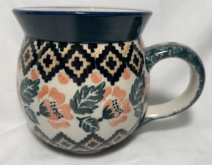 Unikat Boleslawiec Polish Pottery Bubble Mug. H Keozierska  #999 - Picture 1 of 6