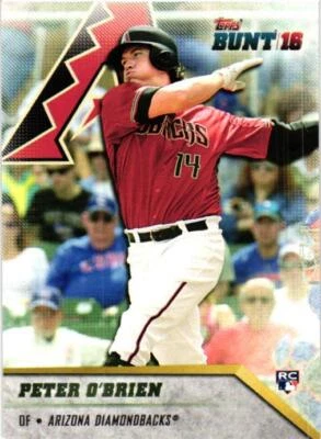 2016 Topps Bunt #134 Peter O'Brien - Image 1 of 2