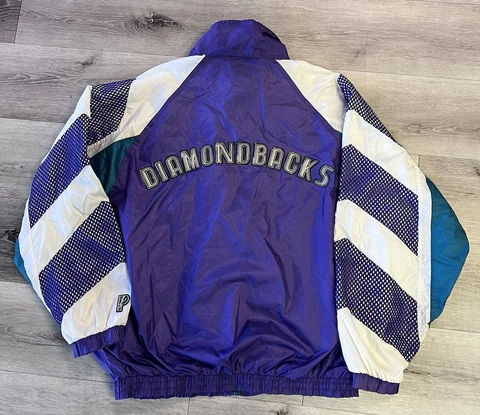 Vintage Arizona Diamondbacks Jacket XL Pro Player MLB 90s AZ Dbacks Genuine VTG Cover