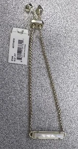 Kendra Scott Stan Adjustable Bracelet 9" Gold/White GLD217 - Picture 1 of 1