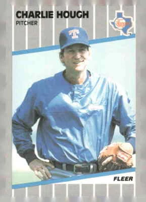 1989 Fleer #522 Charlie Hough - Image 1 of 2