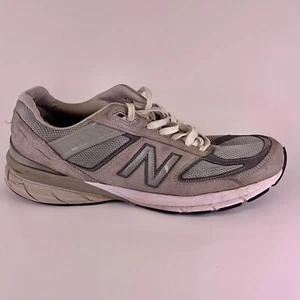 New Balance Men 990v5 Made in USA M990GL5 Gray Running Shoes Size 11.5 D - Picture 1 of 12