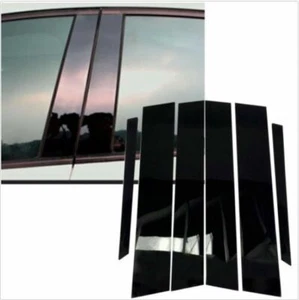 Gloss Piano Black Door Pillar Panel Cover 6P Fits 06-13 ISF IS250 IS350 SXE20 - Picture 1 of 1