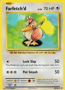 Farfetch'd 68/108 Pokemon XY Evolutions - Picture 1 of 2
