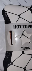 Hot Topic Tights Women’s OS Black Fishnet - Picture 1 of 3