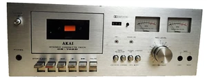 Akai CS-702D Stereo Cassette Deck Japan Working Needs Repair See Details - Picture 1 of 10