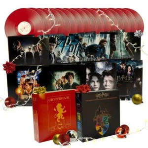 Harry Potter Gryffindor, Complete OST Soundtrack I-7 16 Red LPs ltd 3000 Sets - Picture 1 of 3