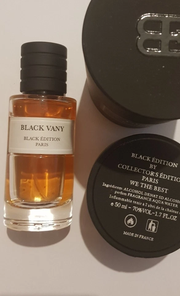 Extrait de parfum - Black Vany - 50ml – Black Edition Paris - senteur Aicha
