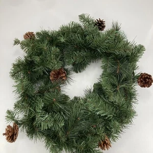 Winter Wonder Lane Pine Cone Wreath 12" Christmas - Picture 1 of 7