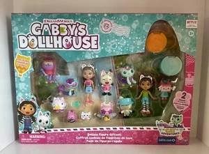 Exclusive 17 Pc Gabby's Dollhouse Deluxe Figure Collection Set Cat Adventures - Picture 1 of 14
