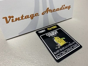 BC's Quest for Tires (Colecovision) Replacement Game Label - Picture 1 of 1