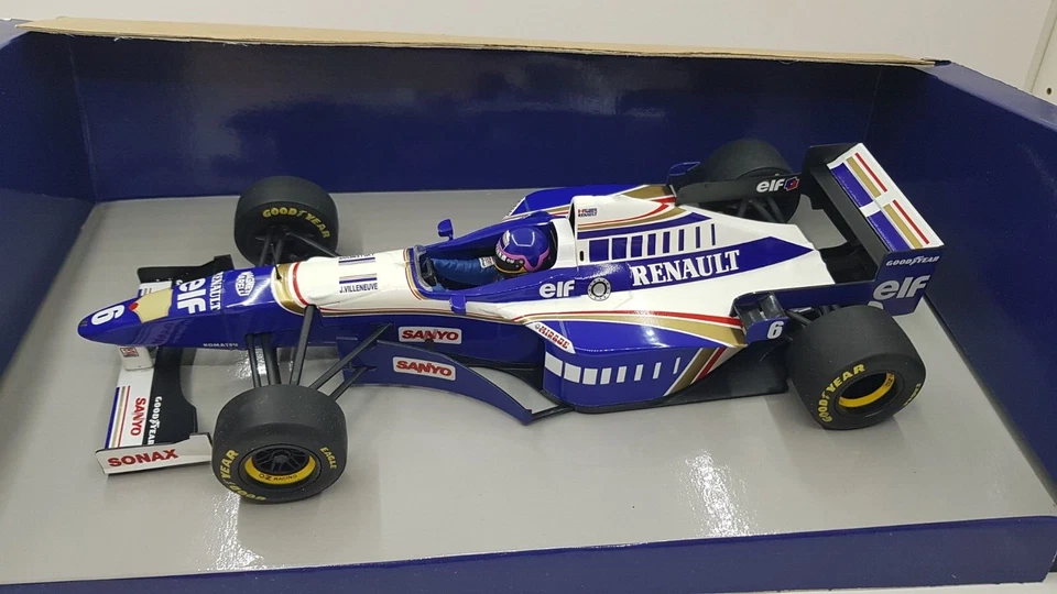 Paul's Model Art Williams FW18 Jacques Villeneuve 180960006 1996 1:18 F1 - Immagine 1 di 4