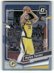 2023-24 Donruss Optic #178 Myles Turner Silver Holo Prizm Indiana Pacers - Picture 1 of 2