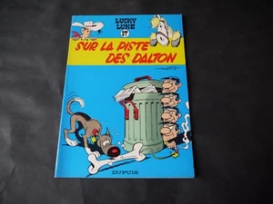 MORRIS LUCKY LUKE N°17 SUR LA PISTE DES DALTON BROCHÉE DE 1986 - Picture 1 of 1