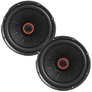 2x Subwoofers de audio para automóvil JBL Club 1224 12" 1100W Max con impedancia inteligente seleccionable - Imagen 1 de 3