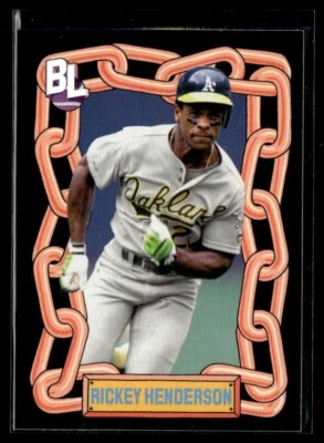 2024 Topps Big League Big Leaguer TBL-22 Rickey Henderson - Image 1 of 2