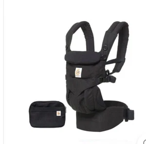 Ergobaby Omni 360 ALL-IN-ONE Pure Black - All Positions Baby Carrier *NEW* - Picture 1 of 6