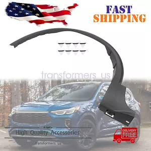 New Fender Fit Flares For 2020 2021 2022 Ford Escape Front Left Side FO1290138 - Picture 1 of 10