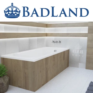 Badewanne Wanne 190 x 80  Rechteck Acryl  Wannenträger Ablauf + Füße GRATIS - Bild 1 von 7