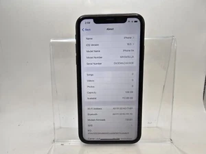iPhone XR - 128GB - Black - Unlocked - Afbeelding 1 van 8