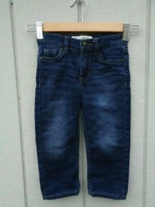 LEVI 24M Baby Boys Clothes Denim Jeans Pants Knit Jean Blue 85-90 cm - Picture 1 of 5