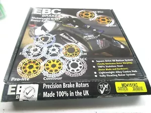 100% AUTHENTIC EBC MD4151XC XC Series Contour Brake Rotor 636 03 04 - Foto 1 di 3