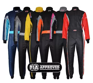 STR "Club" Race Suit Triple Layer FIA Approved - Ideal for Rally/Circuit Racing - Picture 1 of 17