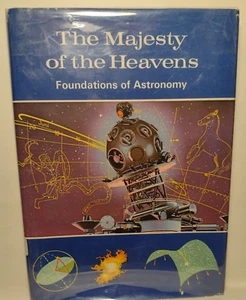 The Majesty Of The Heavens: Foundations Of Astronomy by Micheal Dempsey -1966 HC - Foto 1 di 16