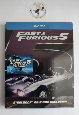 Fast And Furious 5 Limited Edition Blu-ray Steelbook *ITALIAN with English Audio - Image 1 of 4
