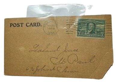 USA Post Card. 1904. Postage Posted - Image 1 of 4