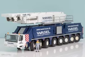 CONRAD truck models, Liebherr LG 1750 Crawler Crane No 2743/02+ Boom Set , WASEL - Picture 1 of 15