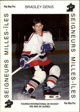 1992 Quebec Pee-Wee Tournament #783 Denis Bradley