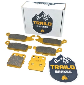 Yamaha Raptor 250 Ceramic Brake Pad Set Front & Rear 2008-2013 - Picture 1 of 7