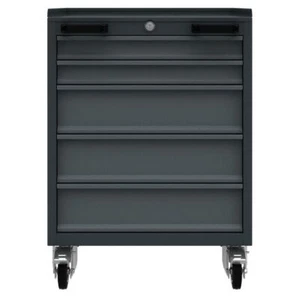 Mobiler Werkzeugwagen 5 Schubladen 50x58x81cm Werkstattwagen Schranksystem - Bild 1 von 3