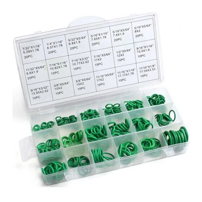 270Pcs Air Conditioning Refrigerant System O-Ring Seals Assortment For Car SUV - Image 1 of 4